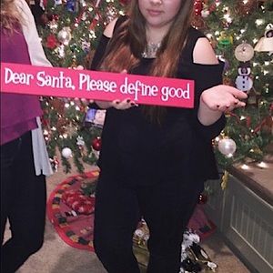 Black cold shoulder shirt-XL